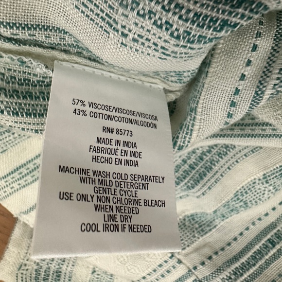 O’Neill Embroidered Emerald Green Stripes Casual Garcia Shorts NWT - Picture 14 of 15